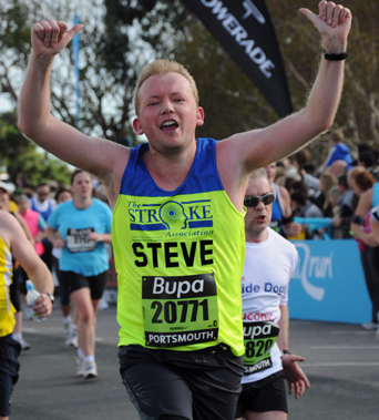 Steve is running the london marathon for Lattitude Global volunteering