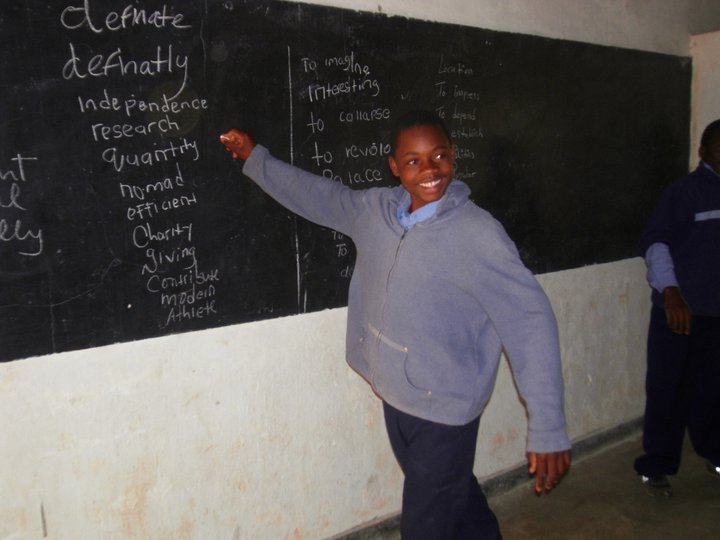 This is Victor on one of my last days of teaching Bwengu form 2, he was one of the students whose confidence in English improved the most during my time as his teacher. I was there for almost their whole school year so I really felt like I had a place in the community.