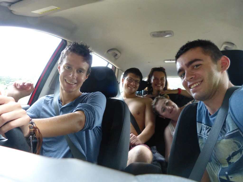 On our drive! 
