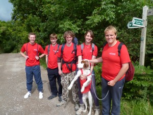 James Eddey sponsored walk