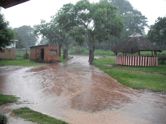 Raining in Mzuzu
