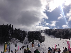Ski slope- Hiroshima (Saiseikai trip) 