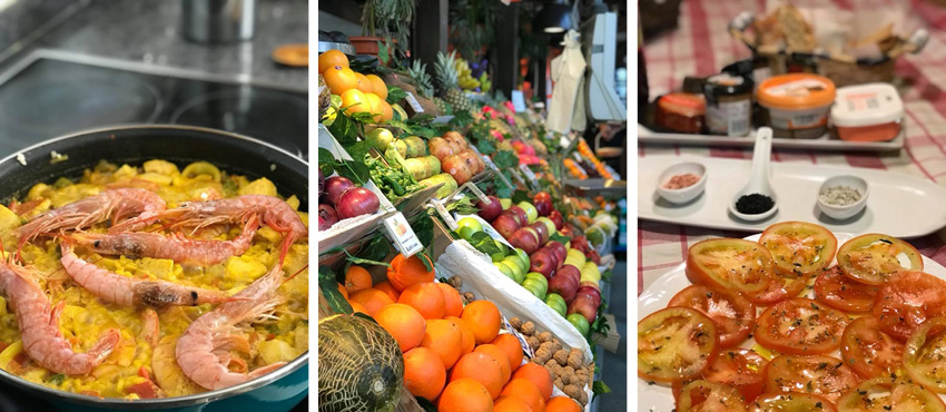 volunteer spain food