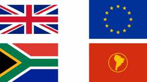 UK Application country flags