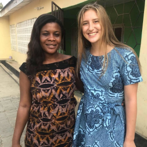Daniela & Host Mother Ghana Daniela & Host Mother Ghana